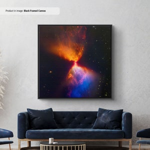 NASA L1527 e Protostar Canvas/Poster Art, Space Posters, James Webb Space Telescope First Images, Large Canvas Wall Art Print