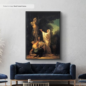 Francisco Goya Sacrifice to Pan Canvas/Poster Art Reproduction, Classic Wall Art, Classic Art Spanish Romanticism Painting