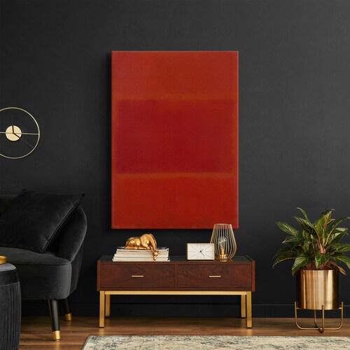 Mark Rothko Red and Orange Canvas/poster Art Reproduction Etsy