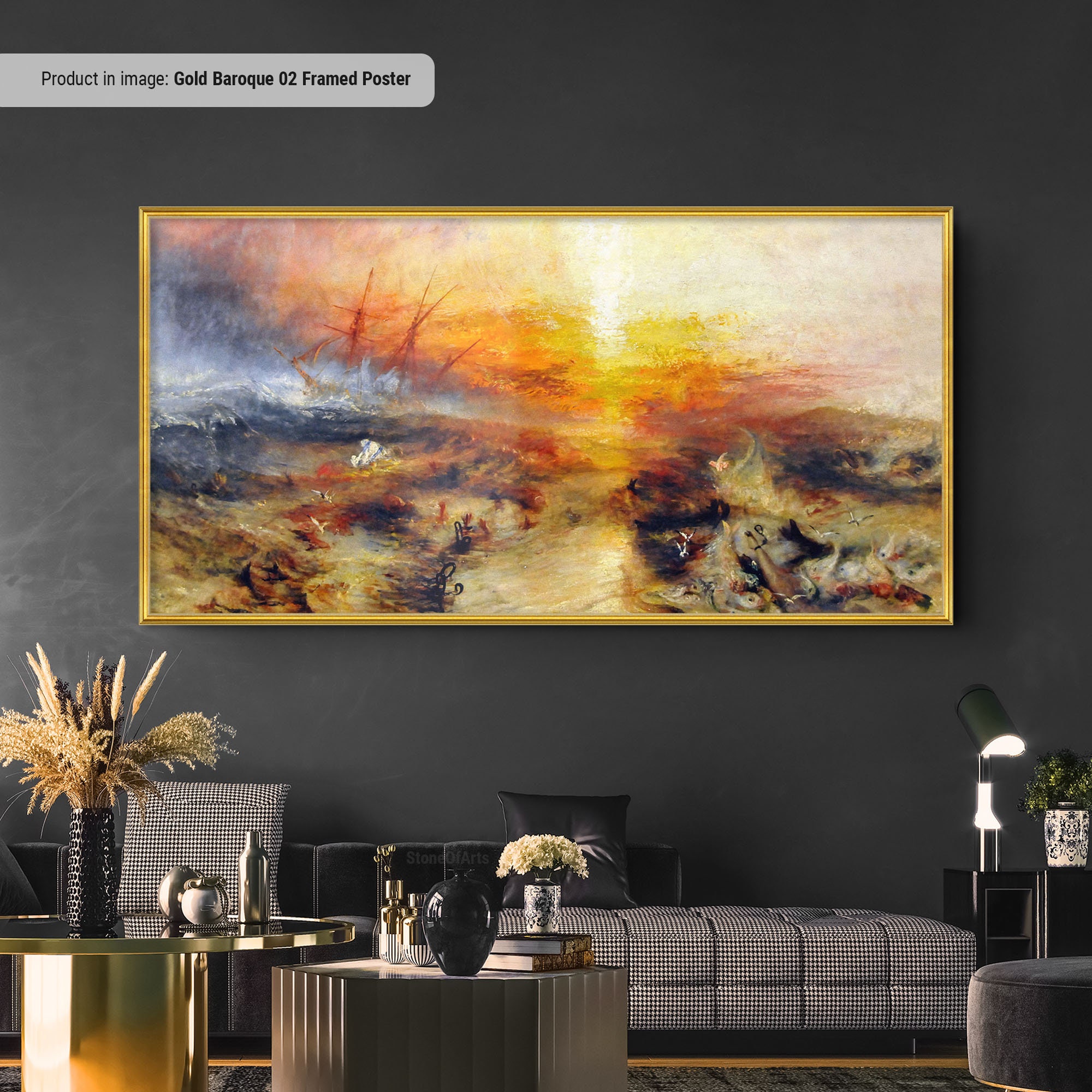 J. M. W. Turner the Slave Ship Canvas (romanticism Wall Art) - Etsy