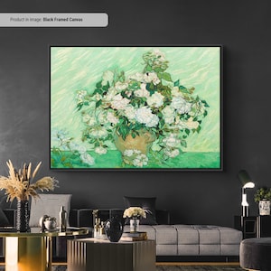 静物画 ピンクのバラが入った花瓶 ヴィンセント・ヴァン・ゴッホ 静物画 ピンクのバラが入った花瓶 ヴィンセント・ヴァン・ゴッホ