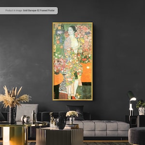 Gustav Klimt Tancerz – reprodukcja na płótnie/plakacie, reprodukcja Klimta, klasyczna sztuka ścienna na płótnie, symboliczne malarstwo secesyjne