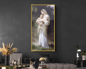 Innocence Art Print: William Bouguereau - French Realism Poster