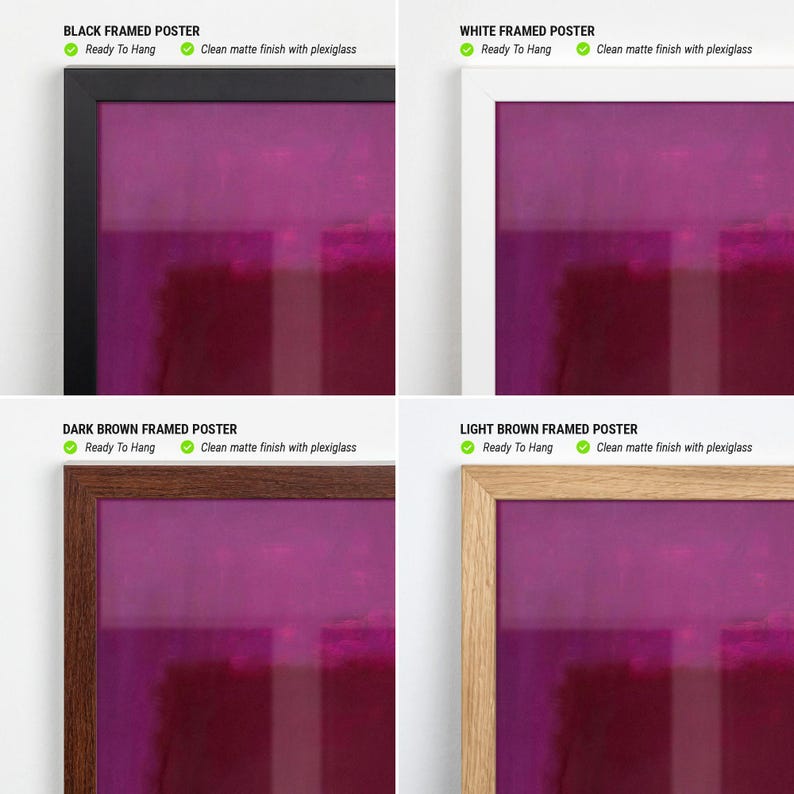 Mark Rothko Purple Brown Abstract Art, Canvas Print image 6