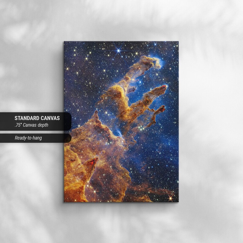 Pillars of Creation Canvas/poster Art NASA James b Space Etsy
