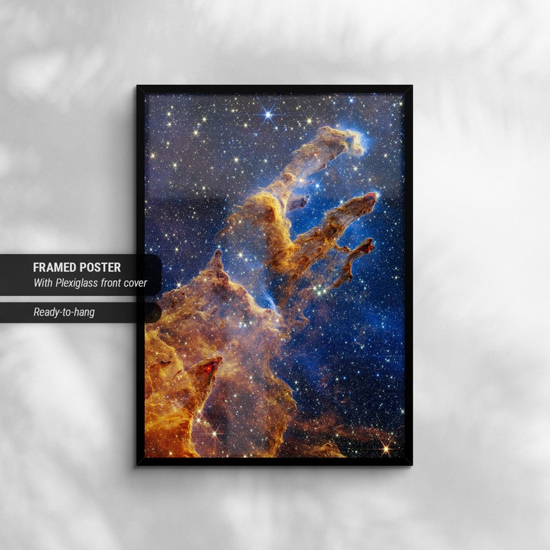 Pillars of Creation Canvas/poster Art NASA James b Space Etsy