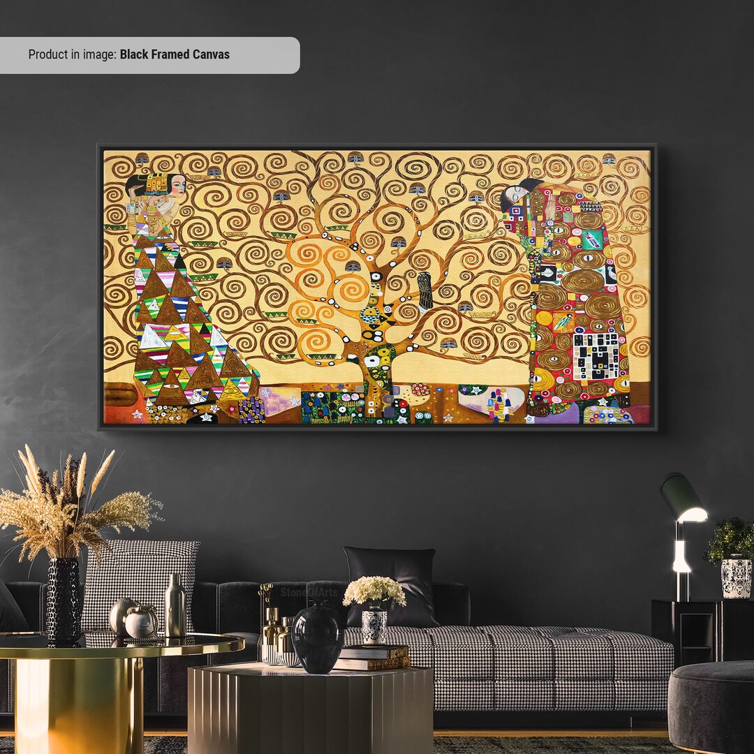 Tree of Life Wall Art: Gustav Klimt Reproduction (canvas or Poster) - Etsy