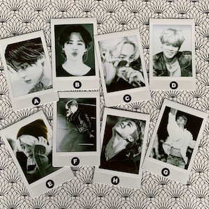 BTS Jimin - in special black and white