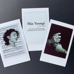 BTS Suga - 3 set