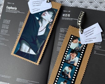 BTS Suga Bookmark - Etsy