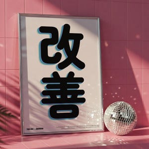 Kaizen Japanese Wall Art Print (Digital Download)