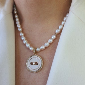 Freshwater Pearl Necklace, Statement Necklace