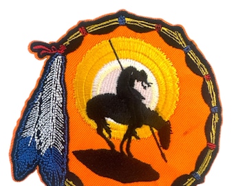 End of the Road - Indigenous Iron-on or Sew On Patch - 4.5” x 4”