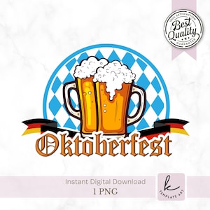 Oktoberfest Design PNG for Shirt, Beer Mug, Oktoberfest Since 1980 Clipart, Octoberfest party, Fall Festival Shirt, INSTANT DOWNLOAD