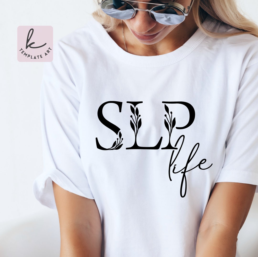 Speech Therapist Svg File Shirt, SLP Speech Language Png, Pathologist ...