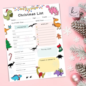 DINO Weihnachtswunschliste Png, Feiertage Wunschliste Jpg, Kinder Weihnachtswunschliste, Dinosaurier Wunschliste, Jurassic Park Jungen & Mädchen Weihnachtsgeschenke Liste.