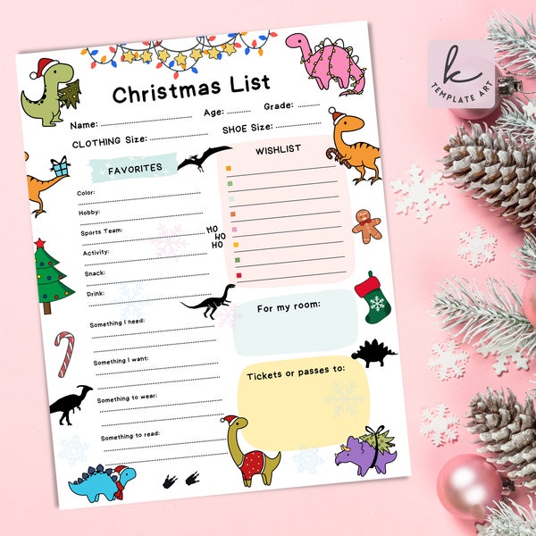 DINO Weihnachtswunschliste Png, Feiertage Wunschliste Jpg, Kinder Weihnachtswunschliste, Dinosaurier Wunschliste, Jurassic Park Jungen & Mädchen Weihnachtsgeschenke Liste.