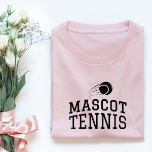 Tennis Mascot Svg, Tennis Team Svg, Tennis Shirt, Team Logo Svg, Tennis Template Svg, Tennis Team Shirts, Tennis Mom Dad Svg