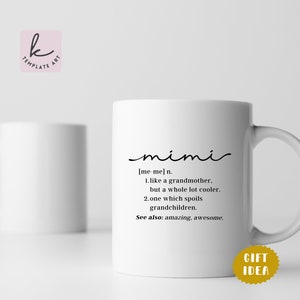 Handwritten Mimi definition Shirt Svg, Cute Mimi Png, Grandma Gift File, Mimi life Dxf, Mimi T-Shirt Pdf, Cricut Mug Designs, Graphic Tees.
