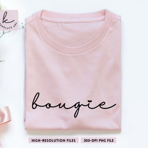 Minimal Bougie Svg, Aesthetic Bougie Ratchet Png, Classy Bougie Dxf, Boss Girl Eps, Silhouette Cricut, Sublimation svg, Commercial use.