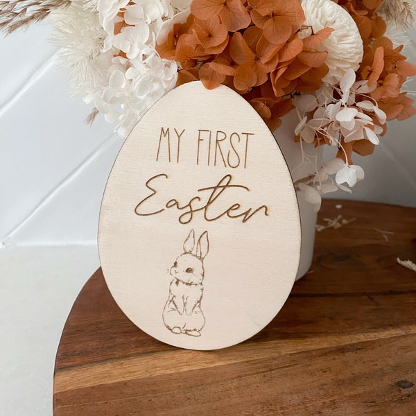 My First Easter Egg Plaque