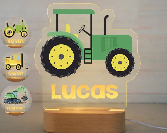 Tractor bedside lamp sale