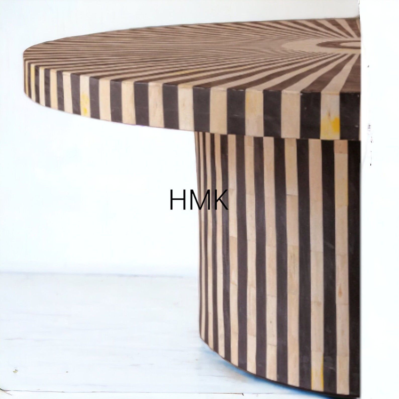 Handmade Luxury Bone Inlay Geometric Pattern With Stripe Inlay Base ...