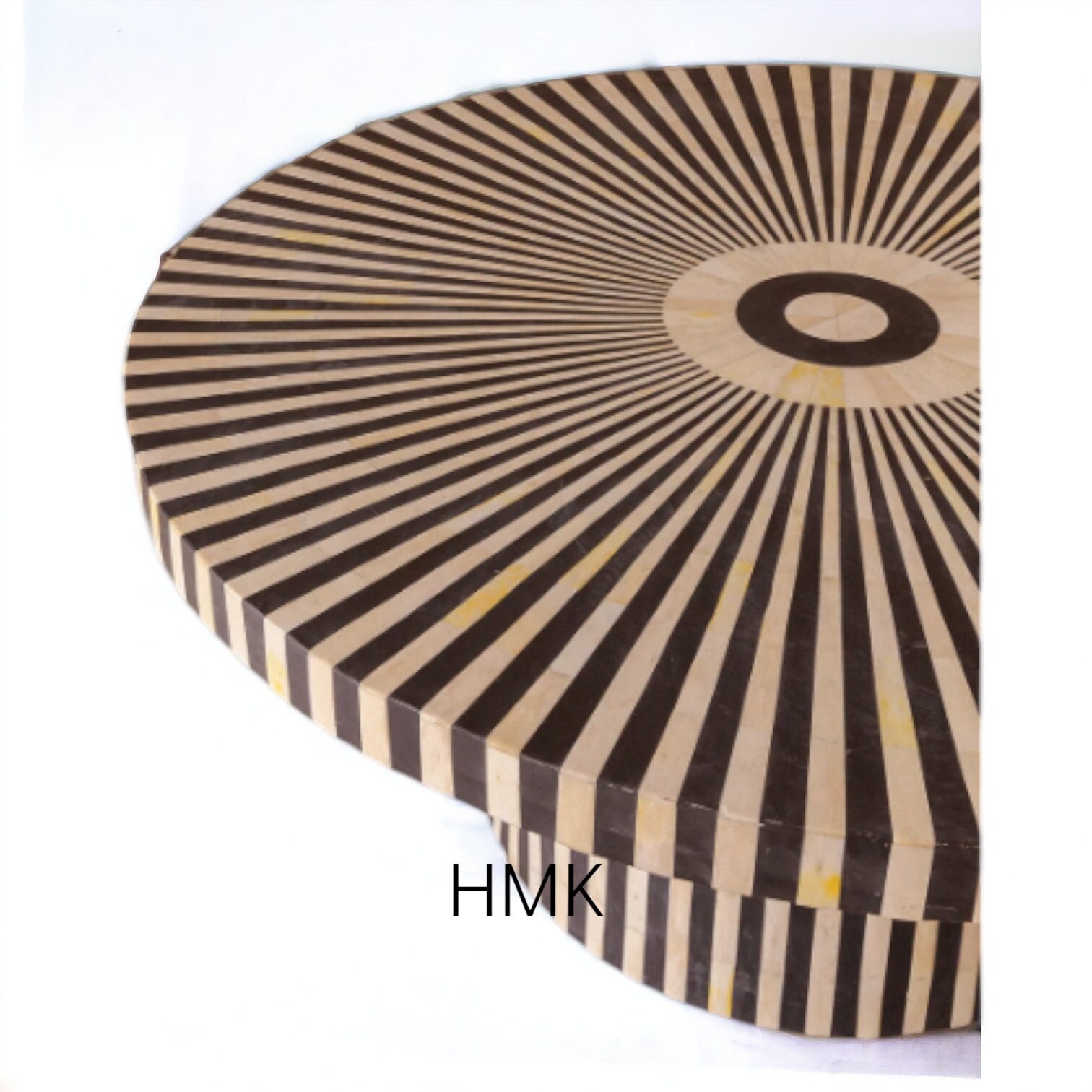 Handmade Luxury Bone Inlay Geometric Pattern With Stripe Inlay Base ...