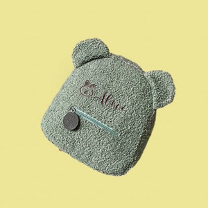 Cartable brodé en peluche personnalisé, sac à dos personnalisé, cadeau pour un enfant, nouveaux modèles printemps et automne, sac pour tout-petit. image 7