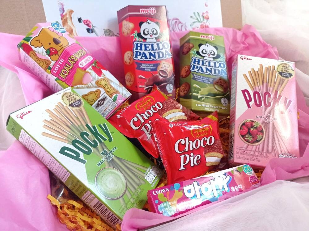 Japanese Snack Korean Pocky Lotte Meiji Asian Sweet - Etsy