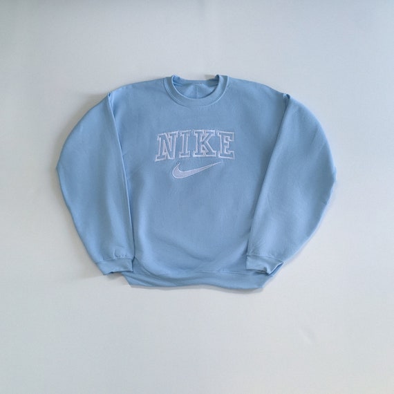 Vintage Cream Spellout Sweatshirt Retro 