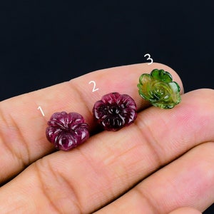 Natural 5.15 Cts Pink Tourmaline Gemstone/ Tourmaline Carving/ Tourmaline Fancy Stone/ For Making Jewelry