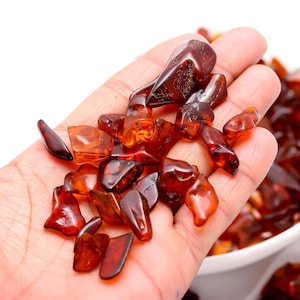 Natural Polished Baltic Amber Gemstone / Baltic Amber Wholesale Lot / Genuine Baltic Amber / Vintage Gemstone / Gemstone For Jewelry Making
