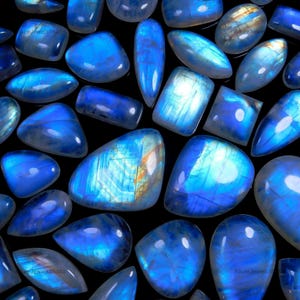 Natural Rainbow Moonstone Cabochon Multifire wholesale Rainbow Moonstone Gemstone lot A Grade quality Mix Moonstone Stone lot ,gift for him