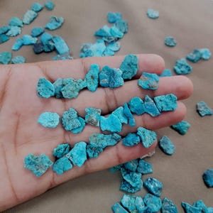 Raw Kingman Arizona Turquoise Lot, Blue Rough Wholesale Loose gems