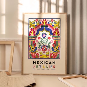 Mexican Art & Life - Number 1 - Museum quality poster