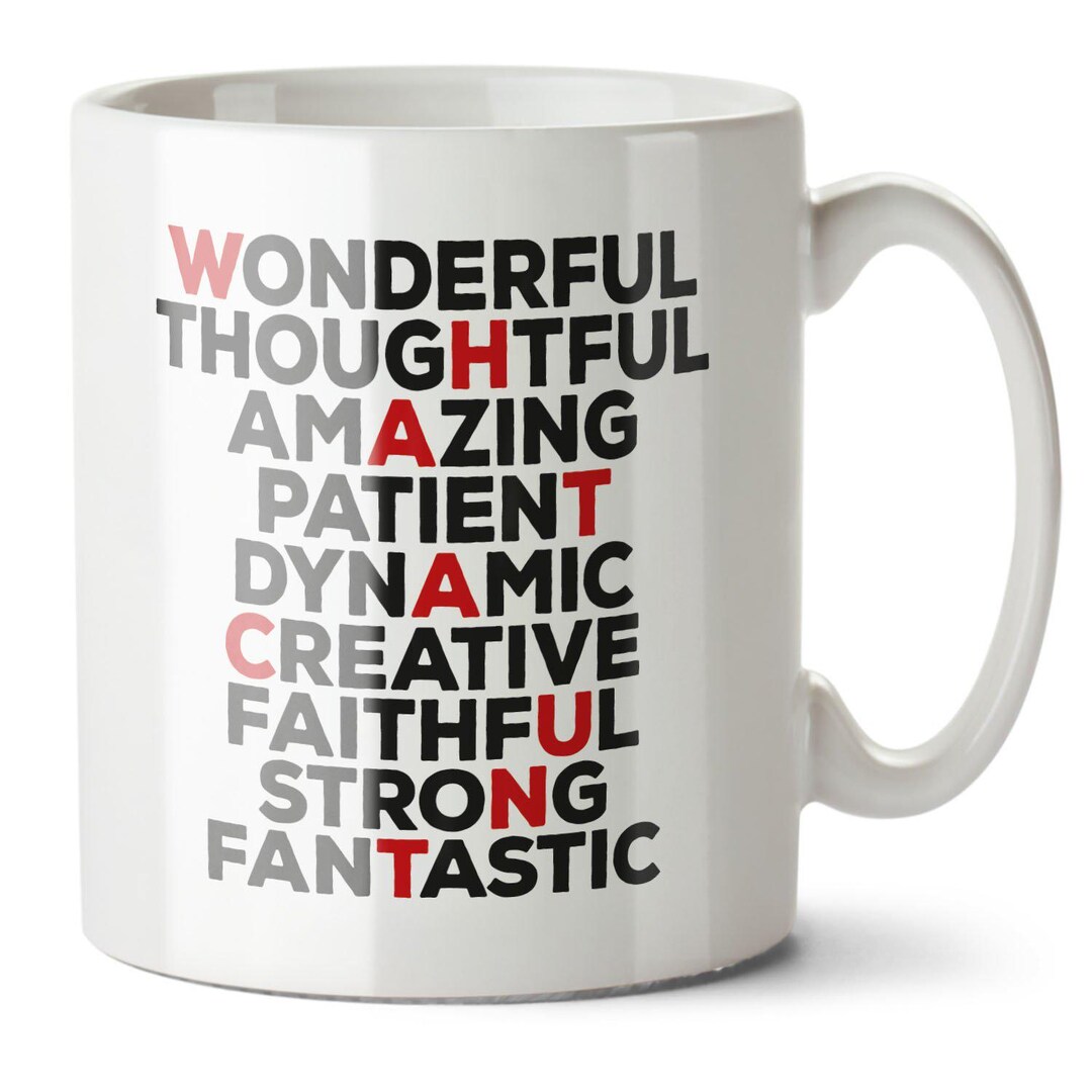 Rude Hidden Message Pattern Positive Affirmations Funny Rude, Hidden Insult, Message Gift Mug - Etsy