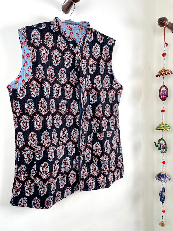 Quilted sleeveless jacket womens hot sale
