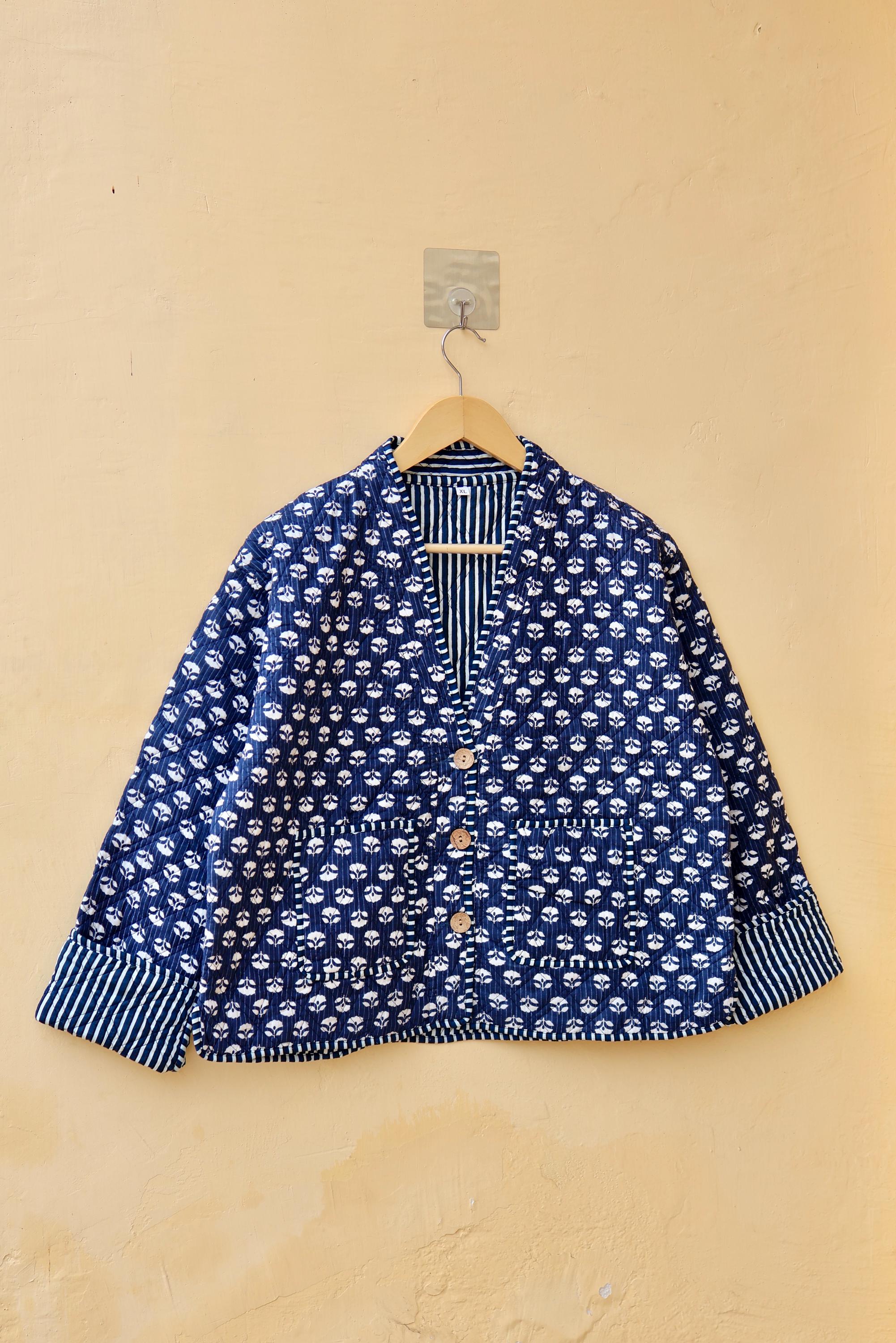 スペシャル特典 Jacket Quilted Cotton Handmade - Vintage Fashion Spring ジャケット・アウター