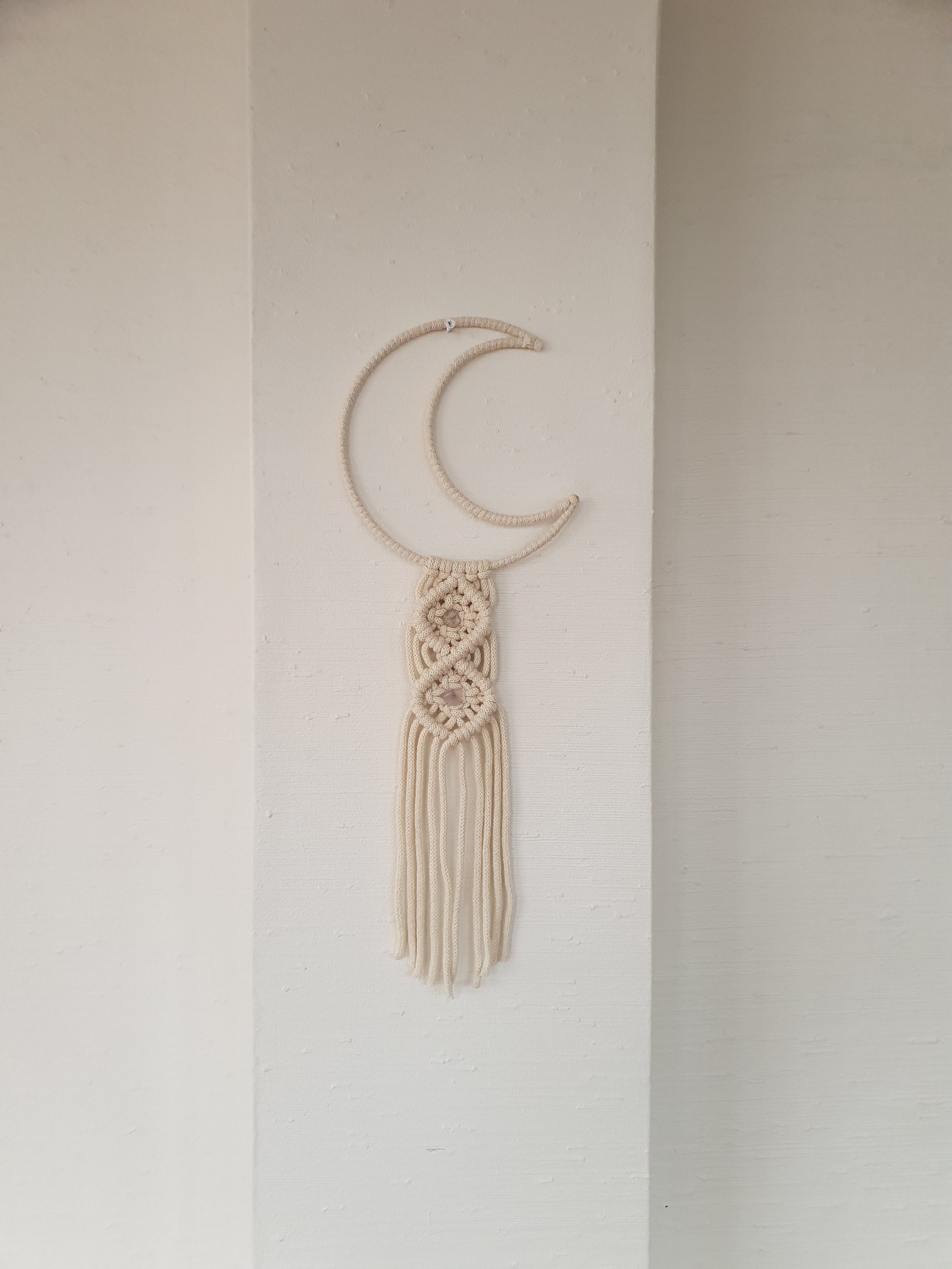Décoration Murale en Macramé < Luna >