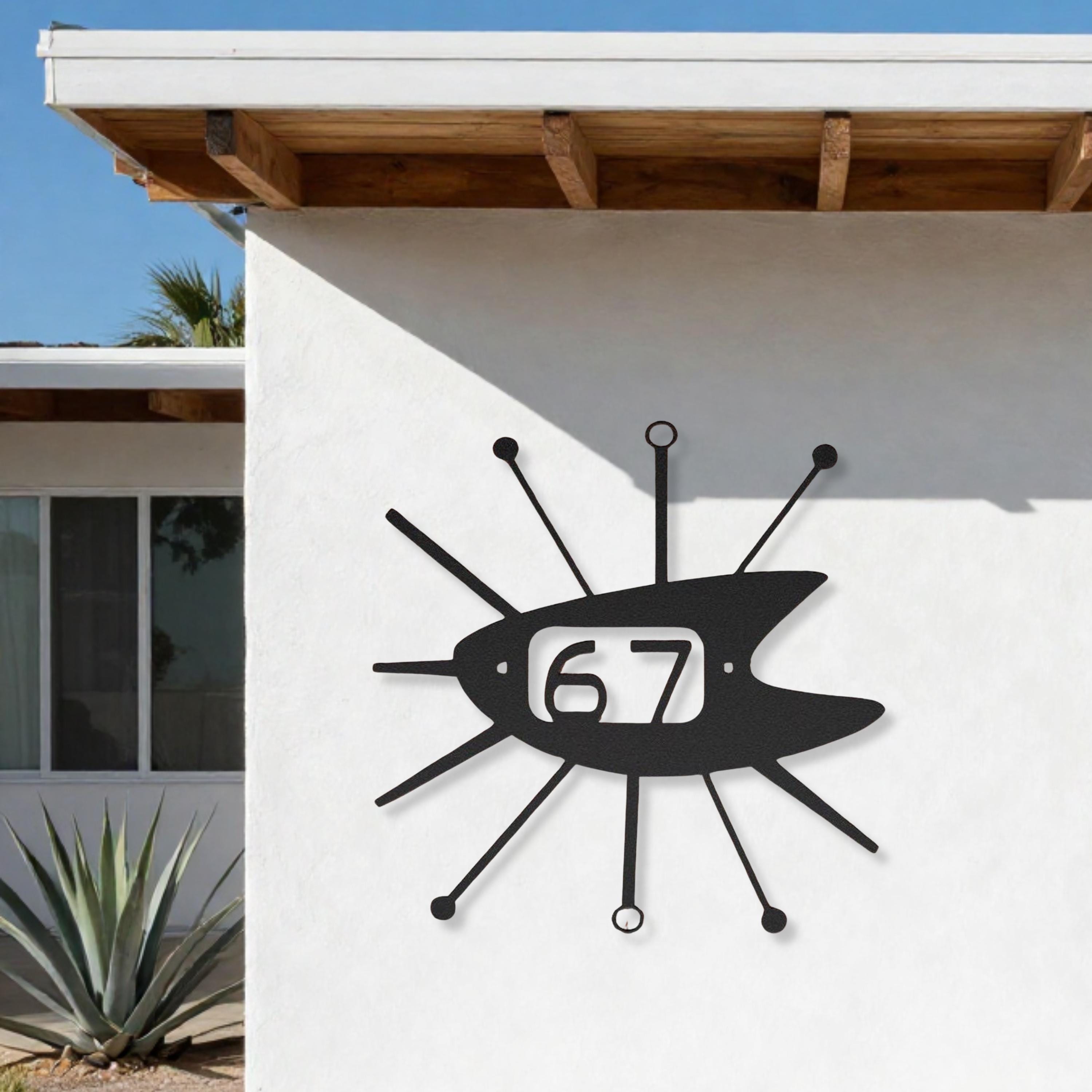 1950s Address Sign - Etsy