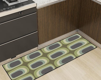 Kitchen Area Rug for Floor Non-Slip Washable