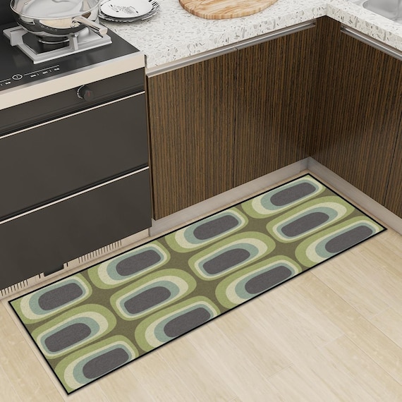 Kitchen Area Rug for Floor Non-Slip Washable