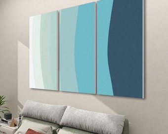 3 Panels Sound Absorbing Wall Art