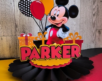 Centros de mesa personalizados con personajes - Elige tu personaje - Paquetes para fiestas disponibles