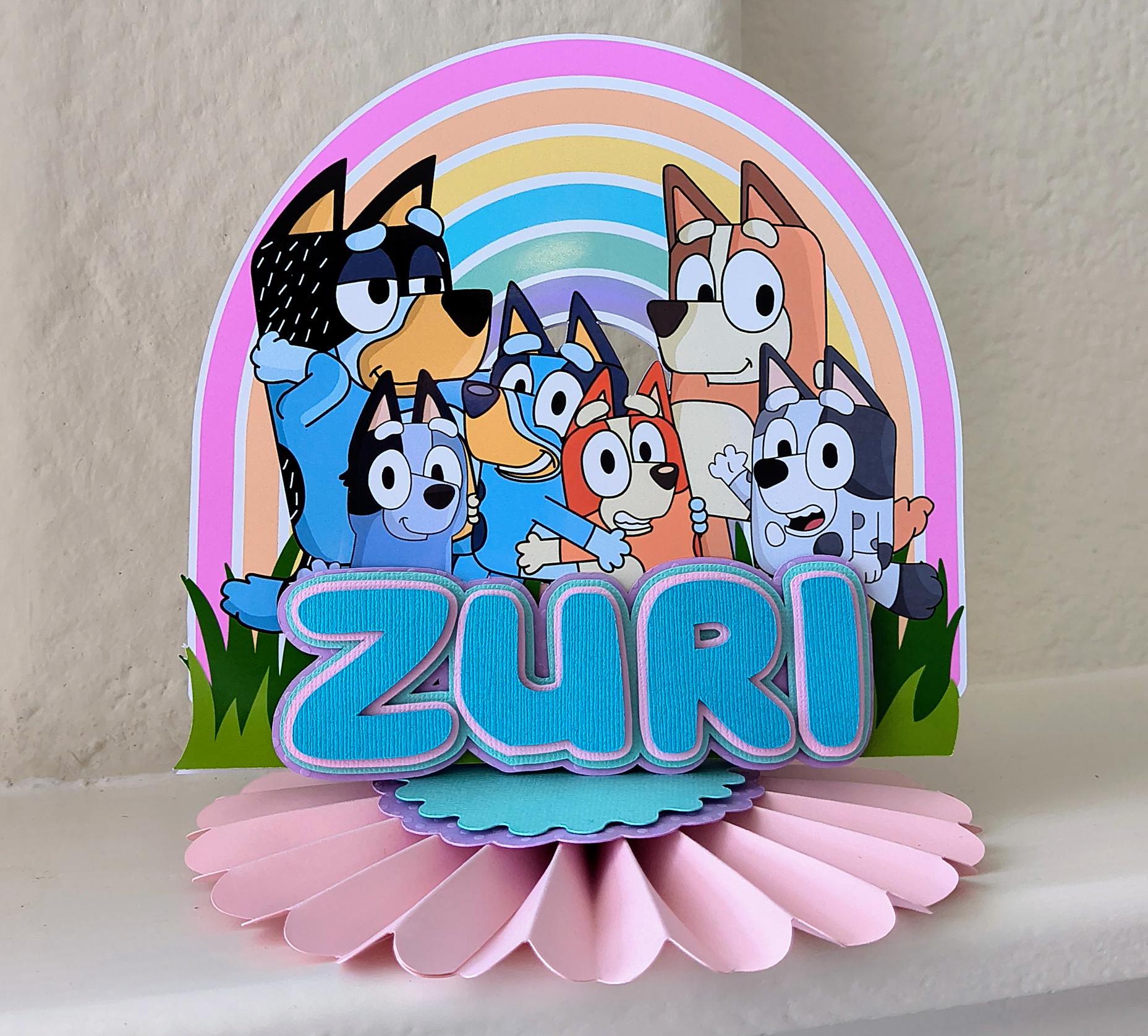 Cardstock Party Centerpieces