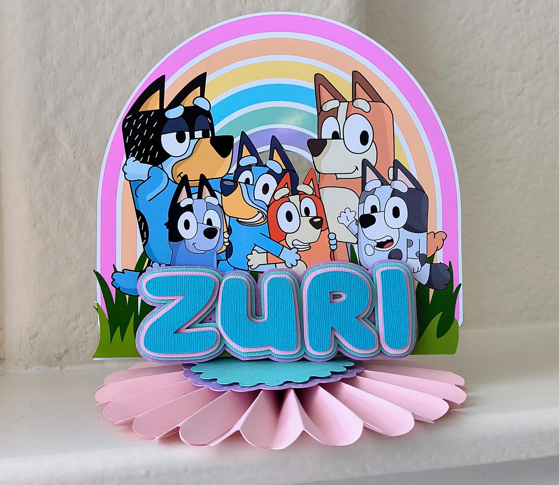 Cardstock Party Centerpieces