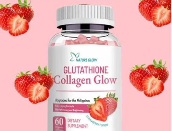 Nature Glow's GLUTATHIONE Collagen Gummies