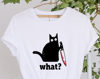 black cat t shirt uk