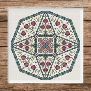 Antique Sampler | Counted Cross Stitch Pattern | Samplers & Patterns | Instant download | PDF | Pattern Keeper | Cross Stitch Saga